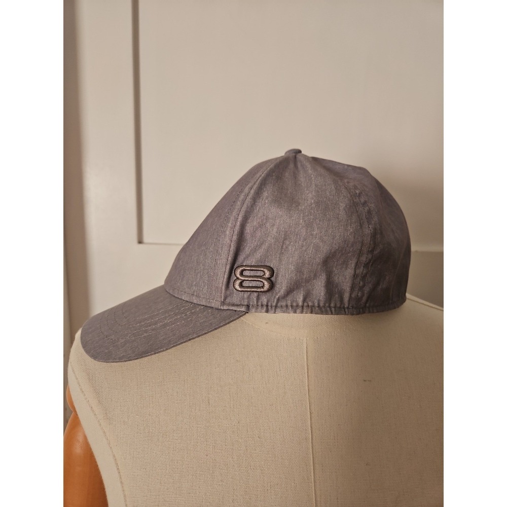 Layer 8 Gray Athletic Baseball Hat Cap Heathered Logo Men's One Size